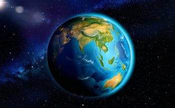 planète terre vu de l'espace