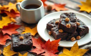 Recette gourmande : Les brownies d'automne aux noix qui font sensation