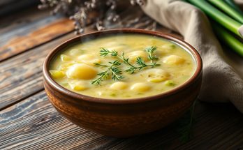 Soupe de poireaux et pommes de terre : le réconfort dans un bol