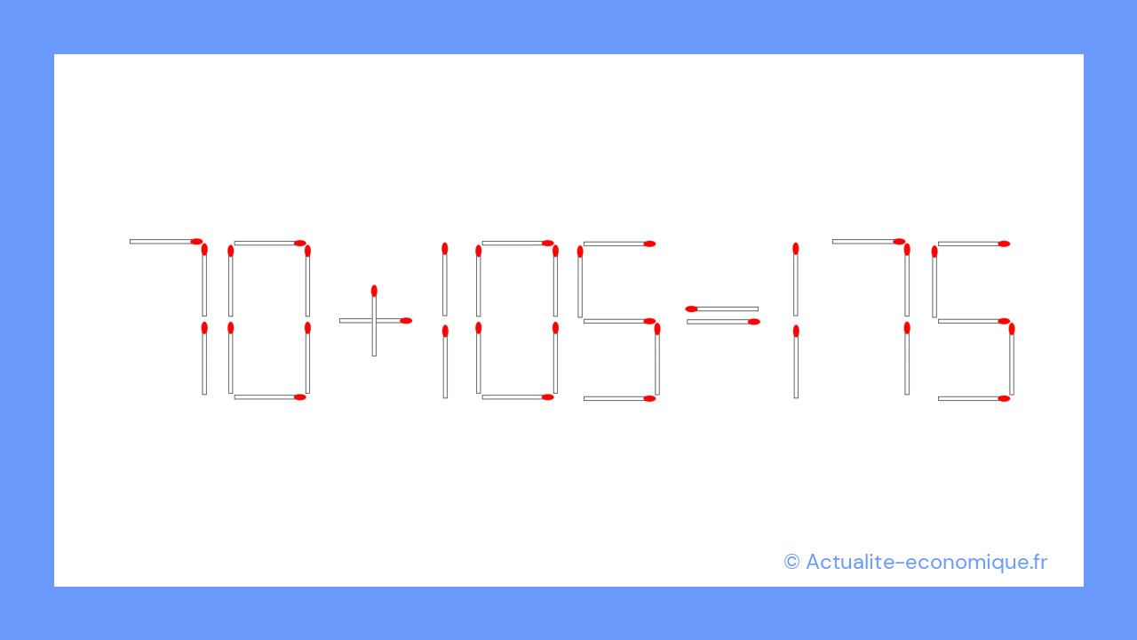 Voilà comment un simple mouvement transforme l'équation en un calcul juste ! Voilà comment un simple mouvement transforme l'équation en un calcul juste !