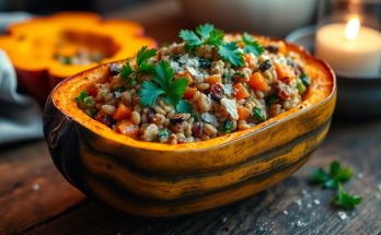 Butternut farcie gourmande : la recette réconfortante qui ravit tous les palais
