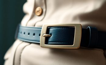 Ceinture à boucle carrée pour homme : l'accessoire audacieux qui sublime votre style