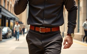 Ceinture élastique homme : le confort au quotidien sans compromis sur le style