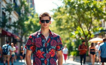 Chemises à manches courtes homme : les looks tendance pour un été stylé