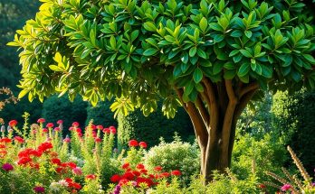 un laurier jardin