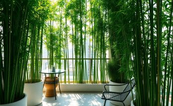 Bambou en bac sur balcon : créez un brise-vue naturel pour plus d'intimité