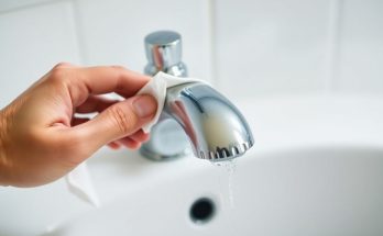 Comment éliminer les traces de calcaire avec du papier cuisson : l'astuce qui révolutionne le nettoyage