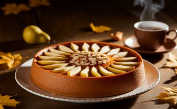 Flan aux poires et amandes : une douceur automnale qui ravira toute la famille