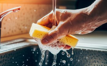 Votre éponge de cuisine est un nid à microbes : voici comment l’assainir