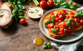 La Bruschetta : L'Incontournable Collation Italienne qui Séduit Tous les Palais