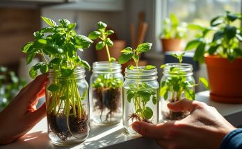 Multiplication du basilic par bouturage : technique simple pour des plants à l'infini