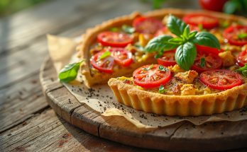 Tarte au thon, tomates et moutarde : la recette facile qui ravit tous les palais