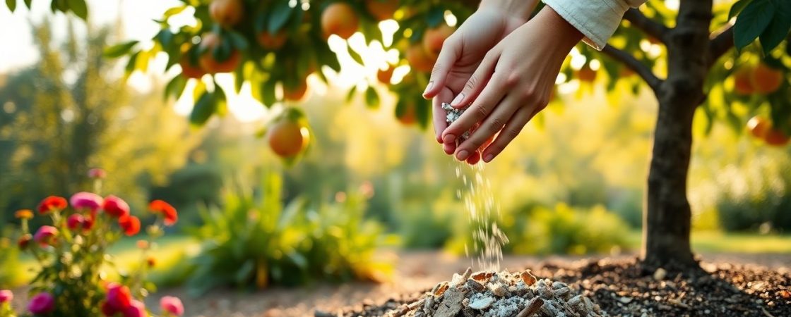 Un simple geste avec des cendres et vos fruitiers explosent en fruits juteux et sucrés