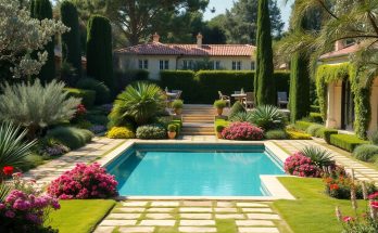 Aménager les abords de sa piscine : les meilleures plantes et arbres pour un jardin paradisiaque