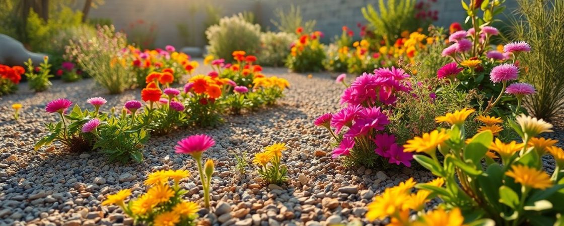 Ces plantes miraculeuses qui transforment le gravier en jardin fleuri sans une goutte d'eau