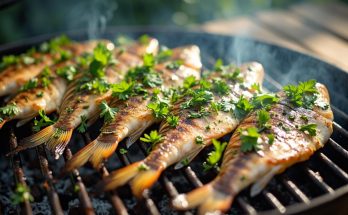 Dorades royales barbecue à la sauce persillée : le secret d'un poisson grillé à la perfection