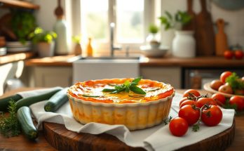 Flan aux légumes d'été : la recette parfaite pour sublimer vos courgettes et tomates