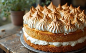 Gâteau à la ricotta et à la meringue : une création gourmande qui révolutionne vos desserts