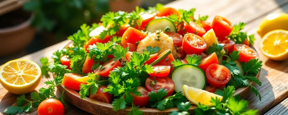 La salade libanaise : un trésor de fraîcheur qui révolutionne votre table