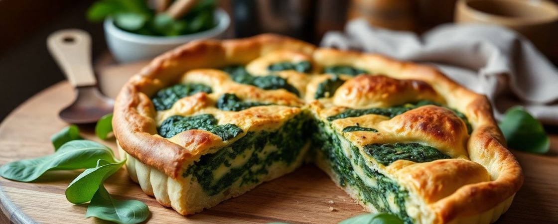 Tarte aux épinards avec pâte mixée : la recette qui révolutionne vos quiches