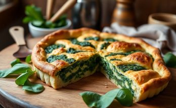 Tarte aux épinards avec pâte mixée : la recette qui révolutionne vos quiches