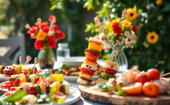 5 Recettes de Brochettes Apéritives Sans Cuisson qui Vont Révolutionner Vos Soirées d'Été