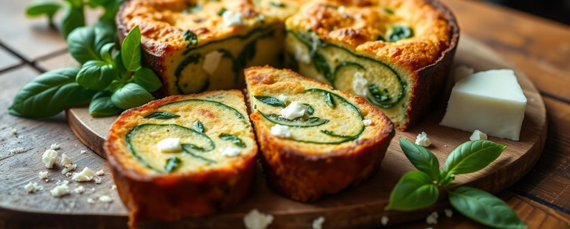 Ce cake courgette chèvre basilic moelleux qui va révolutionner vos apéritifs