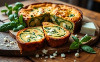 Ce cake courgette chèvre basilic moelleux qui va révolutionner vos apéritifs