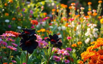Ces fleurs noires méconnues créent un contraste spectaculaire dans le jardin d'été
