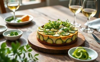 Cheesecake salé à la courgette et feta : la recette estivale qui va révolutionner vos apéritifs