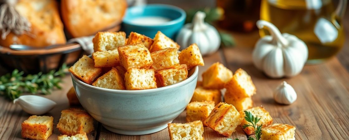 Comment faire des croûtons maison ultra croustillants : le guide complet