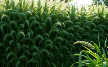 Miscanthus : le brise-vue parfait qui pousse sans contrainte de taille