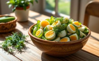 Salade concombre-œufs : la recette rafraîchissante qui sauve vos repas d'été