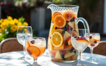 Sangria blanche : l'incroyable recette fraîche et fruitée à souhait
