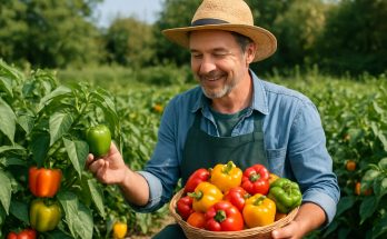 7 secrets de jardinier pour récolter des poivrons colorés et savoureux tout l'été
