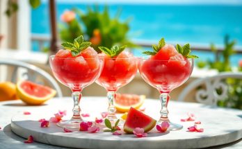 Granité de pastèque à la fleur d'oranger : le dessert ultra-frais qui rend tout le monde accro !