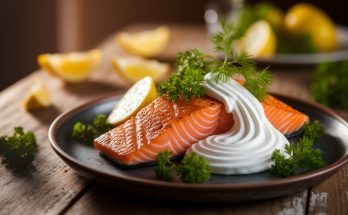 Pavé de saumon à la plancha : la recette parfaite avec sa sauce au yaourt maison