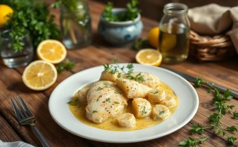 Poulet crémeux au citron et à l'ail : la recette qui va révolutionner vos dîners en famille