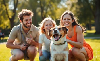 chien famille