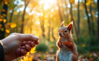 En septembre, les écureuils attendent de vous ce geste de survie crucial pour passer l'hiver