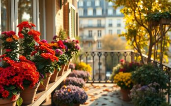 Gardez votre balcon fleuri tout l'automne avec ces fleurs idéales à planter en pots