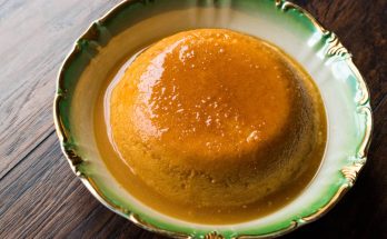 gâteau de semoule au caramel