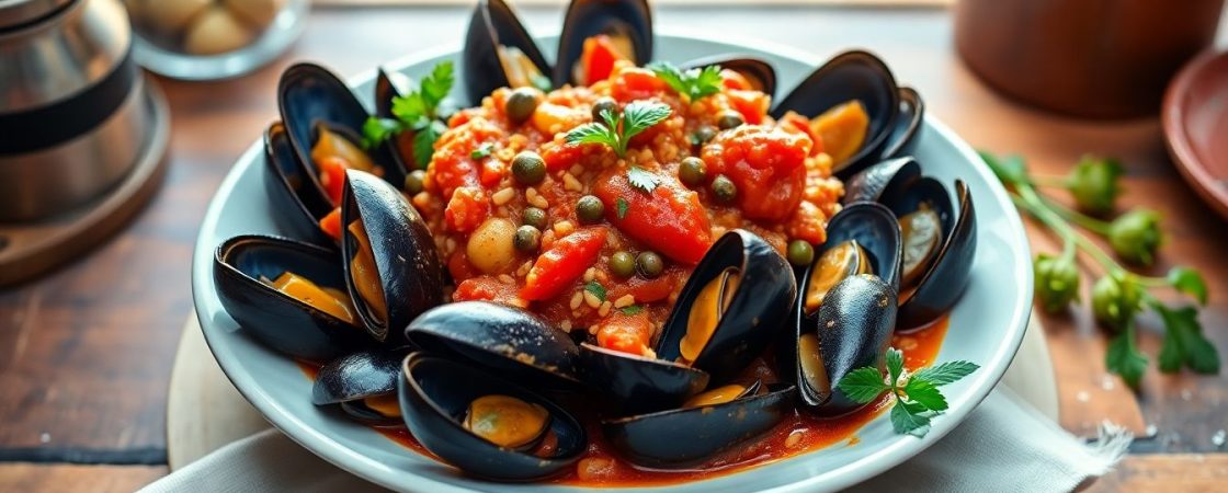 Moules alla puttanesca : la recette italienne qui réinvente les fruits de mer