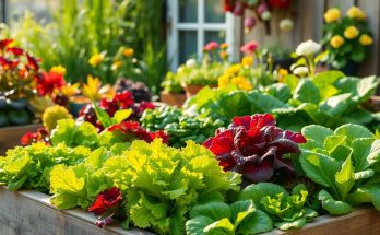 salades potager