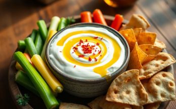 Vous ne ferez plus jamais de dips autrement après avoir goûté cette sauce yaourt miel-piment