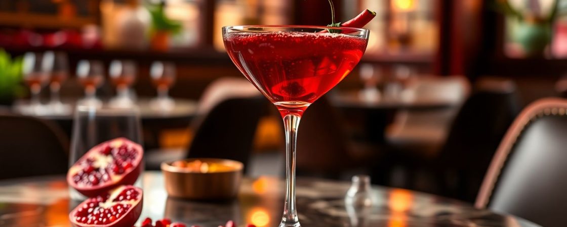 Comment réussir le parfait Martini épicé à la grenade qui révolutionne l'apéritif