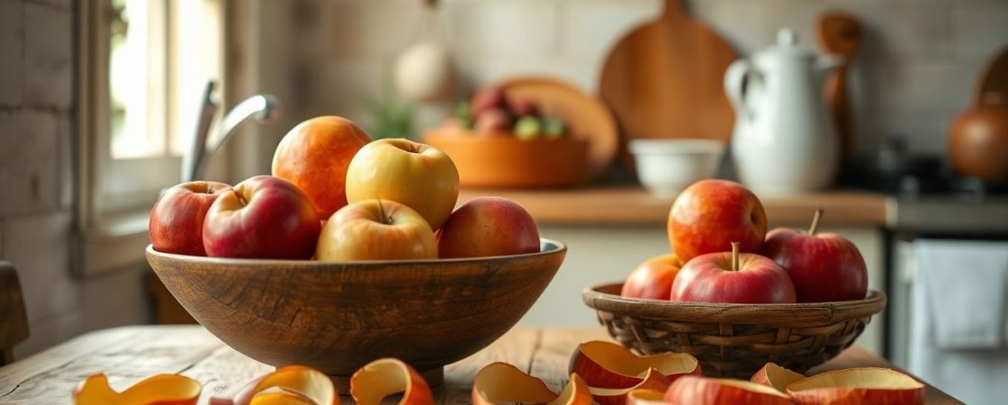 Vous jetez encore vos pelures de pomme ? L'astuce toute simple qu'on aurait tous aimé connaître plus tôt