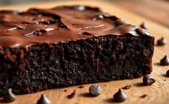 Ce brownie fondant sans farine révolutionne la pâtisserie maison