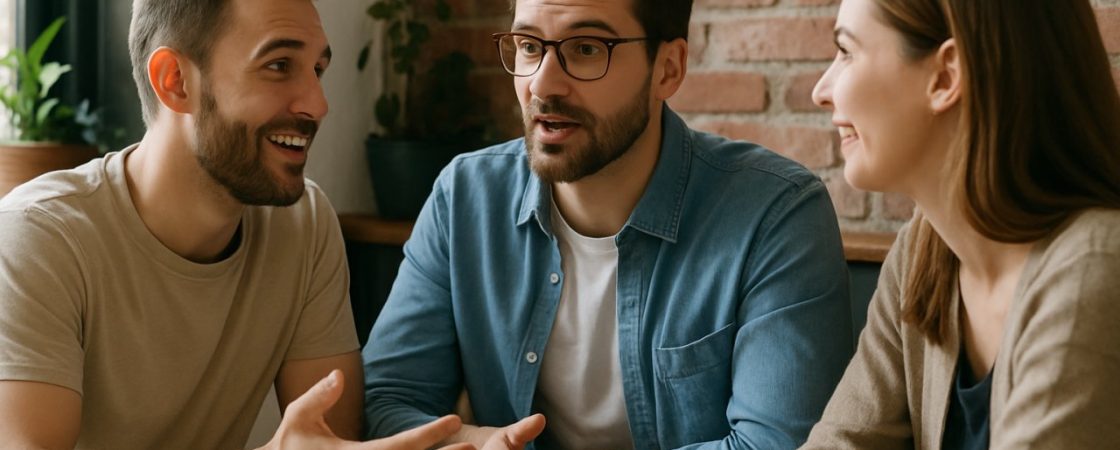 discussion entre amis